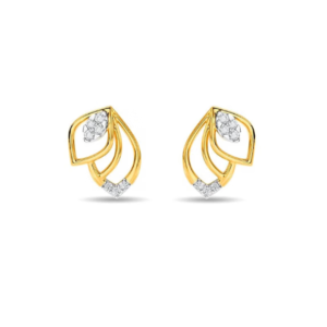 Pure Gold and Diamond Drop Earrings For Women | High Selling Product